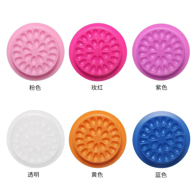 100 Pieces Eyelash Glue Holders for Extensions - Smarsty