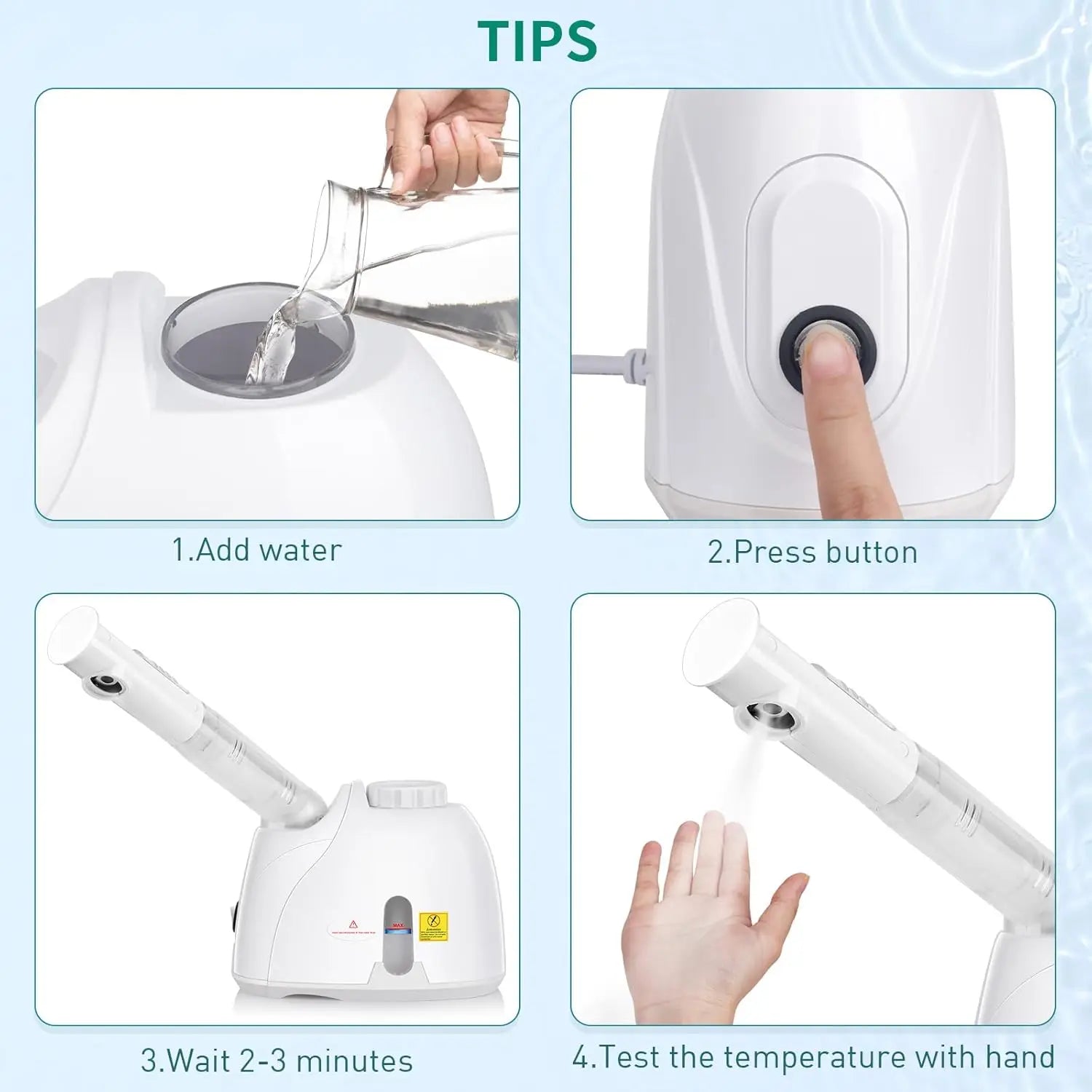 Facial Steamer for Deep Hydration and Pore Cleansing - Smarsty