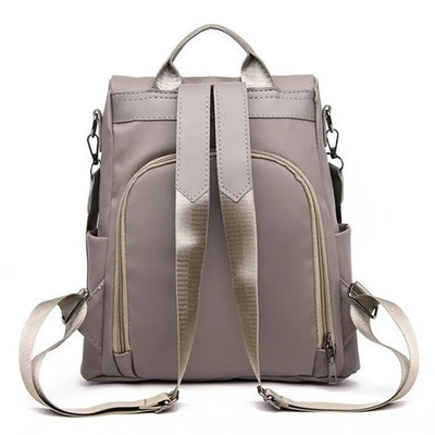 New Fashion Nylon Solid Color Lightweight Waterproof Large Capacity Detachable Shoulder Strap Multi Functional Women's Backpack - Smarsty