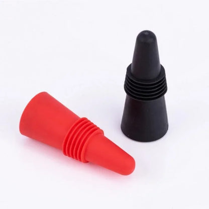 Silicone Wine Bottle Stopper Set for Leak Proof Sealing - Smarsty