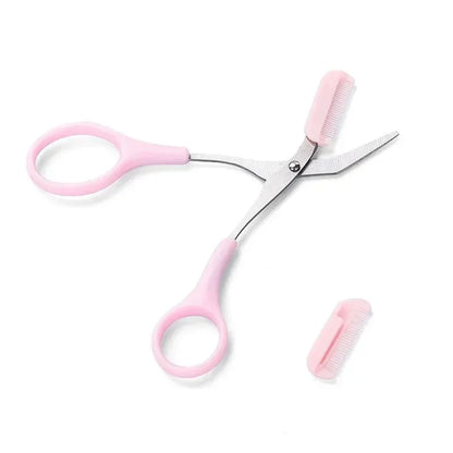 Precision Eyebrow Trimming Scissors with Built-in Comb - Smarsty