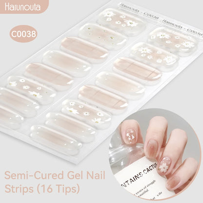 Gradient Auroras Gel Nail Strips for Easy DIY Manicure - Smarsty