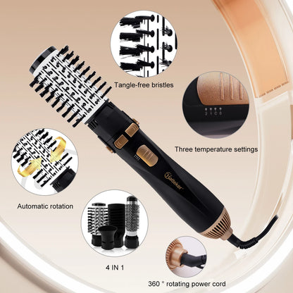 Hatteker Hot Air Brush Hair Dryer with Strong Wind - Smarsty