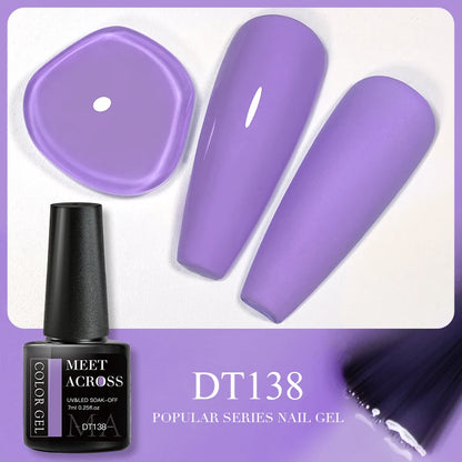 Pink Dried Flower Gel Nail Polish for Fairy Nail Art - Smarsty