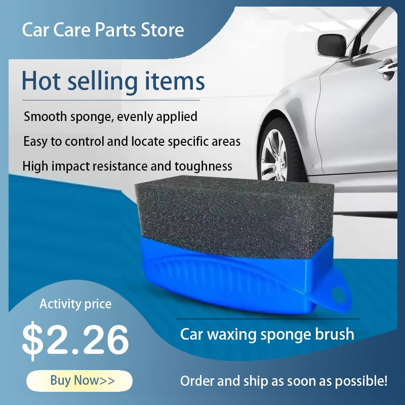 Car Wheel Polishing Brush With Cover And Tire Sponge Kit - Smarsty