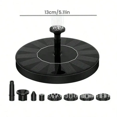 Solar Powered Mini Fountain for Garden Decor - Smarsty