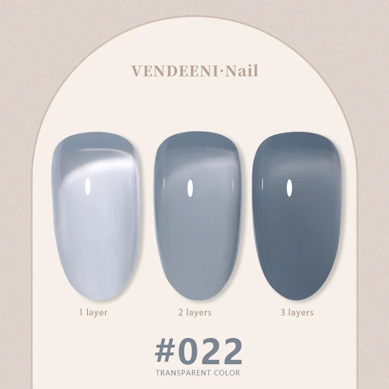 Vendeeni 24 Colors Jelly Gel Nail Polish Set - Smarsty