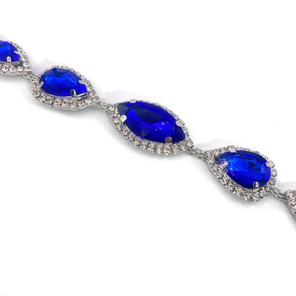 Blue Droplet Body Chain for Women Beach Accessories - Smarsty