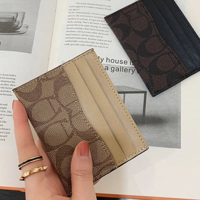 Luxury Design Wallets for Women Multi-Function Card Holder PU Leather Female Small Card Bag Short Women's Purse - Smarsty