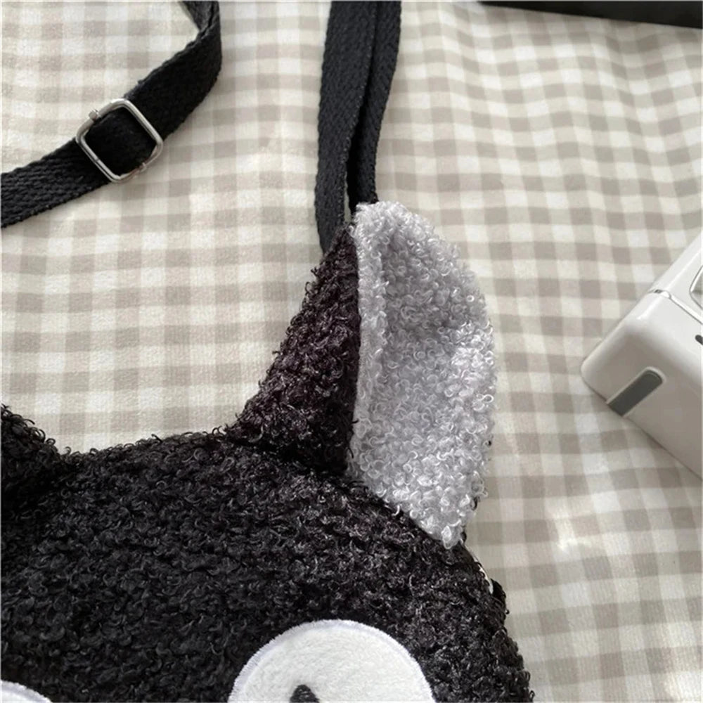 Japanese Kawaii Plush Compact Crossbody Bag For Women - Smarsty