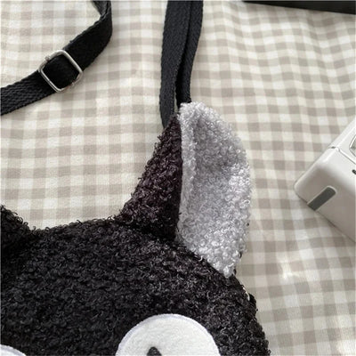 Japanese Kawaii Plush Compact Crossbody Bag For Women - Smarsty