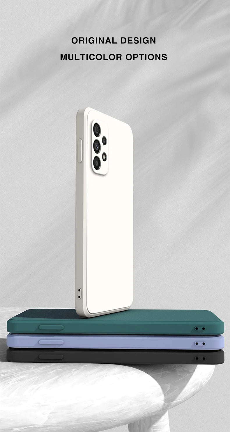Durable Silicone Phone Case Fingerprint Resistant 5G - Smarsty