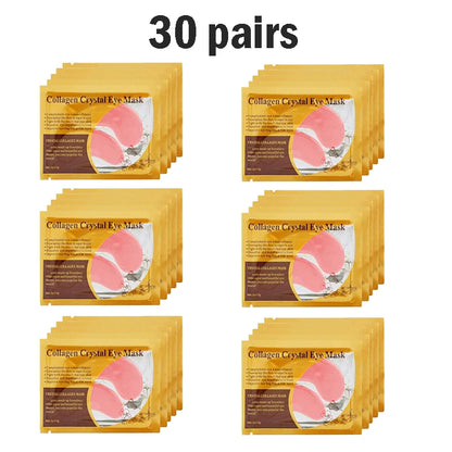 Gold Collagen Crystal Eye Masks for Firming and Moisturizing - Smarsty