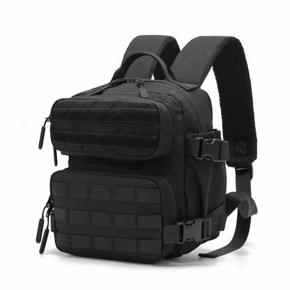 9L Mini Tactical Backpack Small Gym Bag Fitness Portable Backpack With Molle System For Hiking, Camping, Traveling, Daily Use - Smarsty
