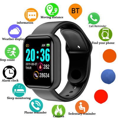 Smartwatch for Fitness Tracking and Notifications - Smarsty