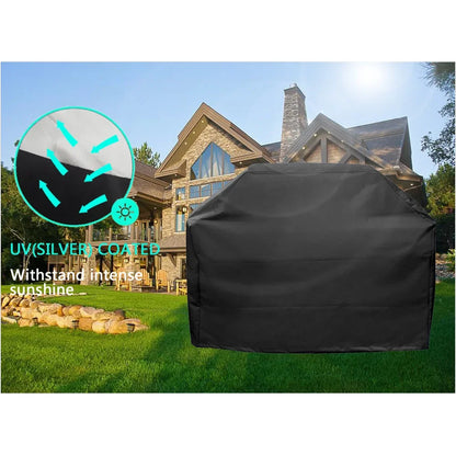 Heavy Duty Waterproof BBQ Grill Cover for Outdoor Protection - Smarsty