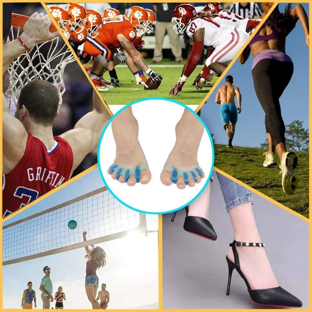 Soft Gel Bunion Corrector Toe Separator Spacers - Smarsty