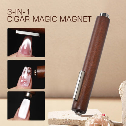 3 In 1 Multifunctional Cat Eye Nail Art Magnet - Smarsty