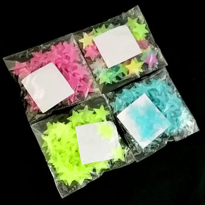 Glow in The Dark Stars Wall Stickers for Kids - Smarsty