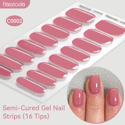 Gradient Auroras Gel Nail Strips for Easy DIY Manicure - Smarsty