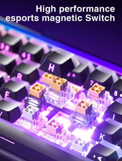 68 Key Magnetic Switch Keyboard Rapid Trigger RGB Wired