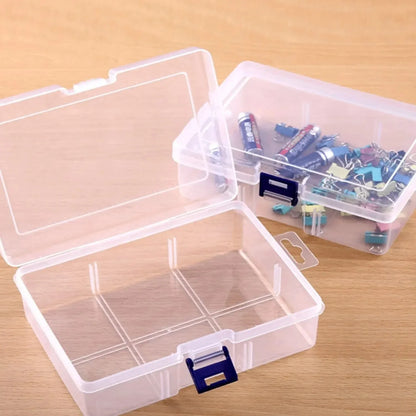 Transparent Plastic Storage Boxes for Jewelry and Crafts - Smarsty