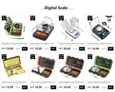 Mini Digital Pocket Scale for Jewelry Precision 0.001g Accuracy - Smarsty