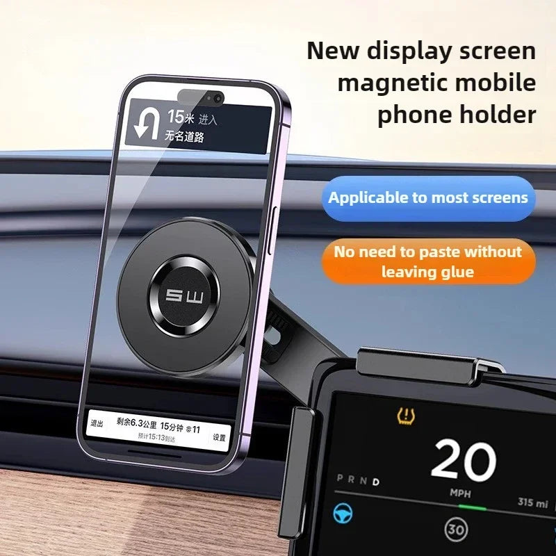 Magnetic Car Phone Holder 360 Degree Rotation Mount - Smarsty