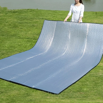 Waterproof Mat Double-sided Aluminum Film Moisture-Proof Mat Portable Picnic Mat Outdoor Tent Camping Beach Moisture-Proof Mat by Smarsty