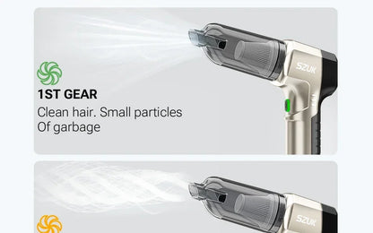 Cordless Car Vacuum Cleaner With Strong Suction Portable - Smarsty