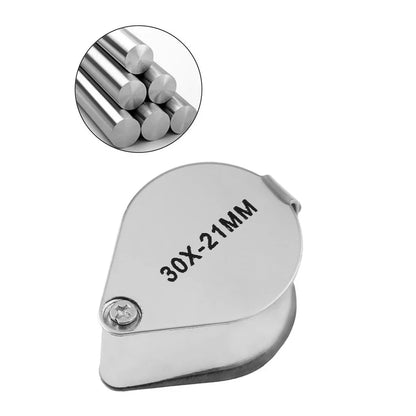 10-30X Pocket Loupe Magnifier for Jewelry Inspection - Smarsty