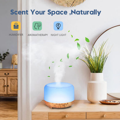 500ML Aroma Diffuser with Remote Control for Home - Smarsty