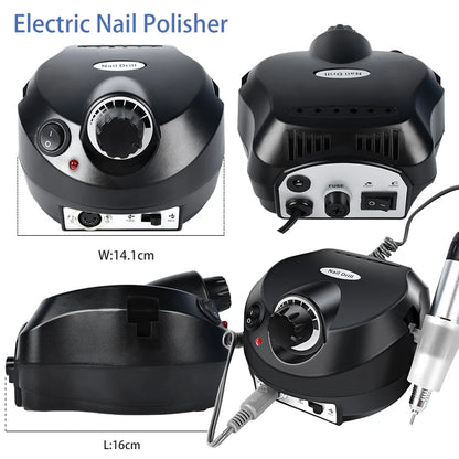 Nail Polish Kit With UV Lamp For Easy Manicure - Smarsty