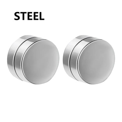 Crystal Magnetic Clip Earrings Non Piercing Unisex Style - Smarsty