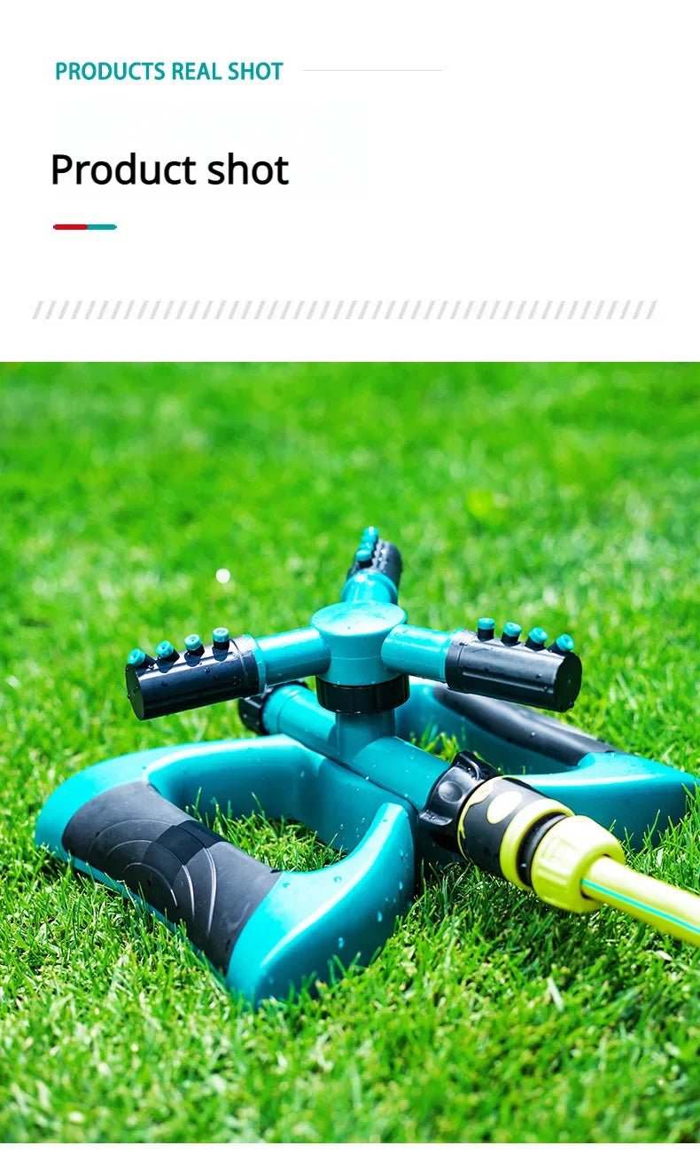 360 Degree Rotating Sprinkler Set for Efficient Garden Irrigation - Smarsty