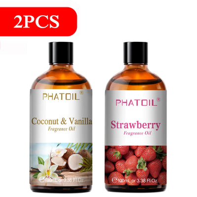 PHATOIL 100ml Aromatherapy Fragrance Oil Pure Essential Oils - Smarsty