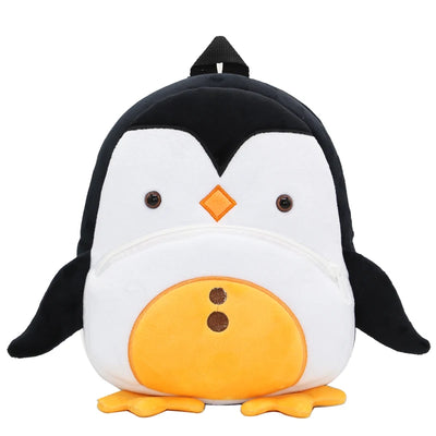 Soft Plush Kids Backpack With Cartoon Animal Design - Smarsty