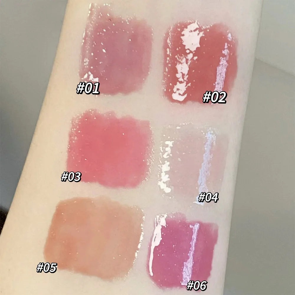 Gege Bear Pink Rabbit Moisturizing Lip Gloss Balm - Smarsty