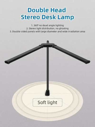 Dimmable LED Clip Desk Lamp for Reading - Smarsty