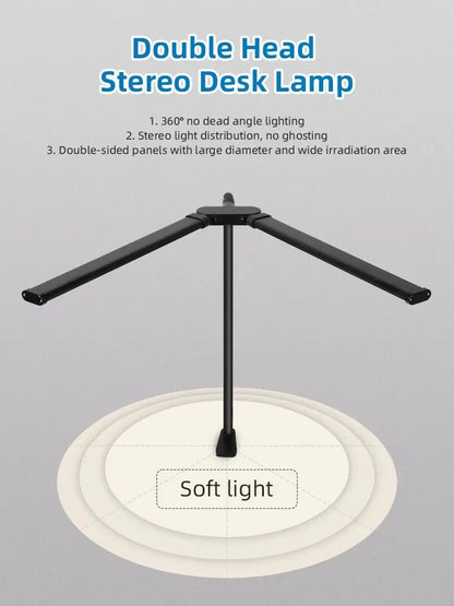 Dimmable LED Clip Desk Lamp for Reading - Smarsty