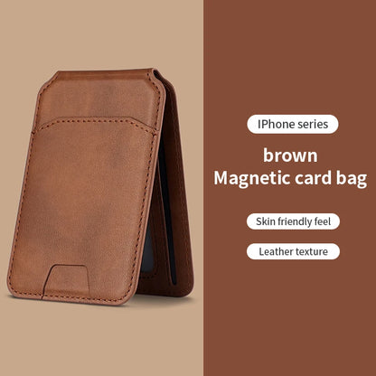 MagSafe Leather Wallet Case for iPhone Card Holder - Smarsty