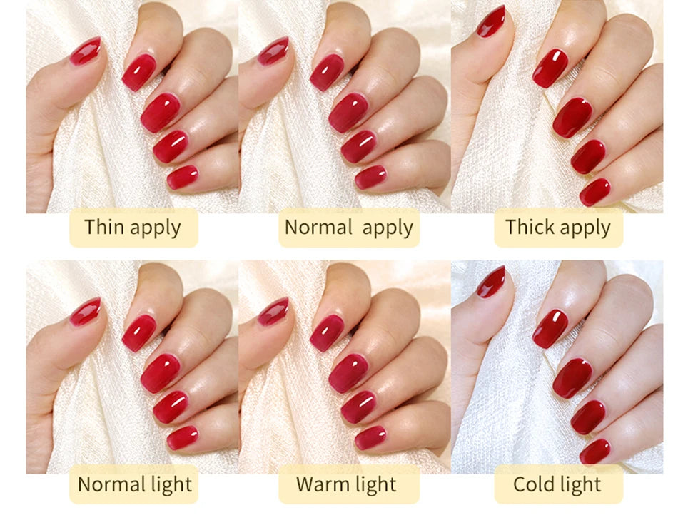 Born Pretty Milky Pink Rubber Base Gel Polish 15ml Self Leveling Formula - Smarsty