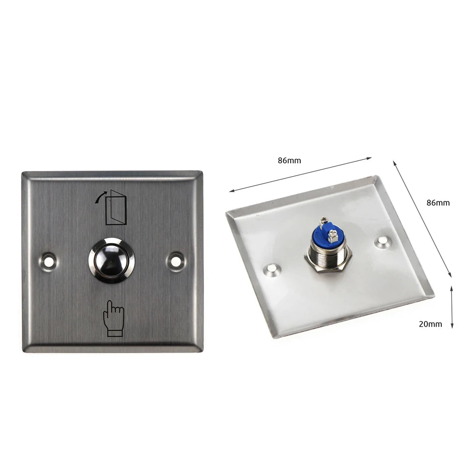 No Touch Exit Push Button Door Access Control - Smarsty