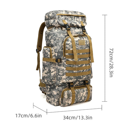 Rilibegan Men Travel Backpack Tactical Climbing Outdoor Hiking Camouflage Multifunctional Bag Men Backpack - Smarsty