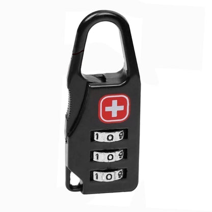 Outdoor Backpack Handbag Zipper Lock Anti Theft Portable Mini Combination Code Number Lock for Travel Backpack Accessories