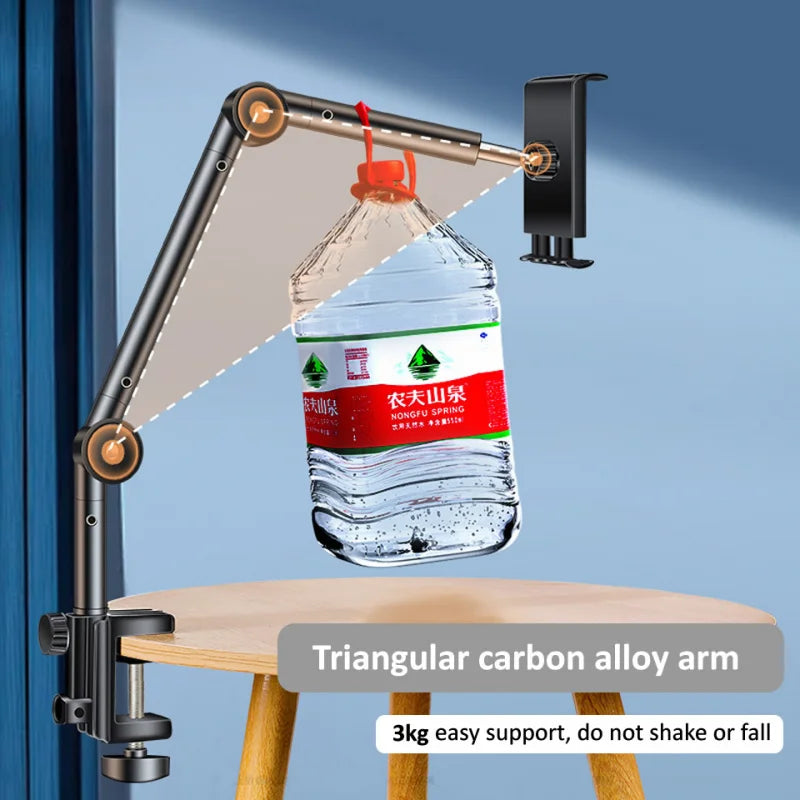 Long Arm 360 Tablet Holder Stand for 4 To 12.9Inch Tablet Smartphone Bed Adjustable Desktop Lazy Holder Bracket Support for Ipad