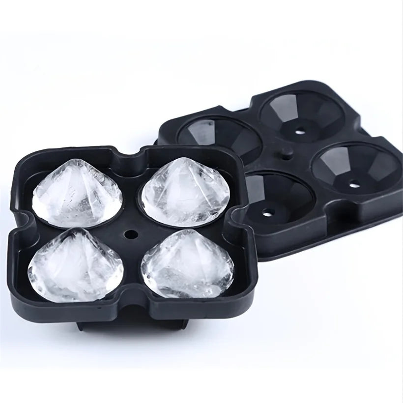 Unique Diamond-Shaped Ice Cube Tray for Home Use - Smarsty