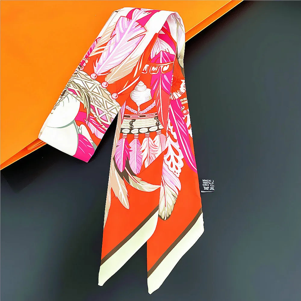 Silk Summer Scarf for Women Lightweight Neckwear - Smarsty