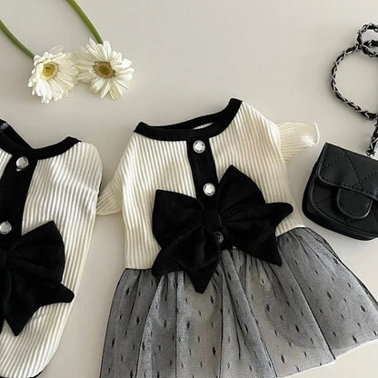 Cute Summer Dog Princess Dress with Bow Lace - Smarsty