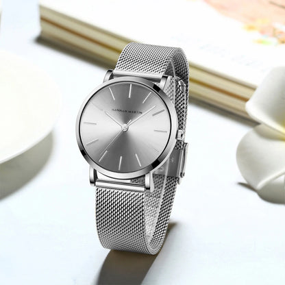 Rose Gold Women's Bracelet Watch with Japan Quartz Movement - Smarsty